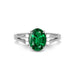 Emerald (Zambia) Sterling Silver Ring R52