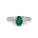 Emerald (Zambia) Sterling Silver Ring R54