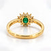 Emerald (Zambia) Gold Ring  R55