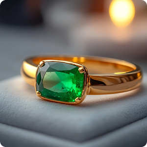 Elegance Emerald Rings