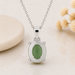 Jade Silver Pendant