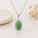 Jade Silver Pendant