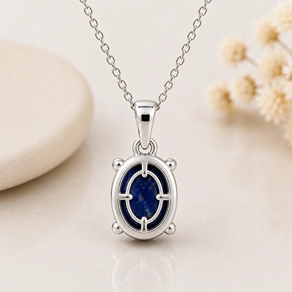 Lapis Lazuli Silver Pendant