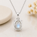 Moonstone Silver Pendant
