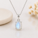 Moonstone Silver Pendant