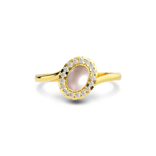 Pearl Gold Ring R5