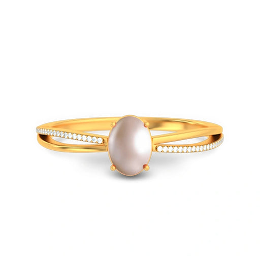 Pearl Gold Ring R47