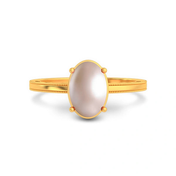 Pearl Gold Ring R48