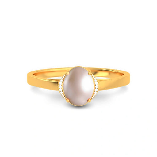 Pearl Gold Ring R54