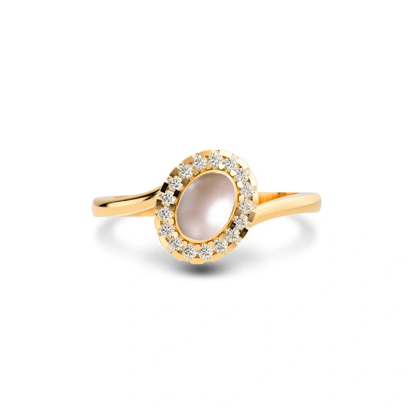 Pearl Panchdhatu Ring R5