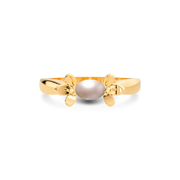Pearl Panchdhatu Ring R12