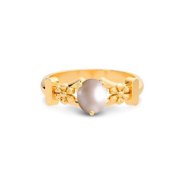 Pearl Panchdhatu Ring R18