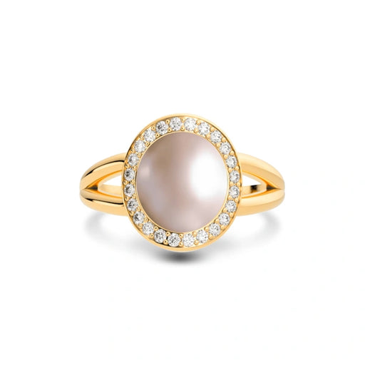 Pearl Panchdhatu Ring R21