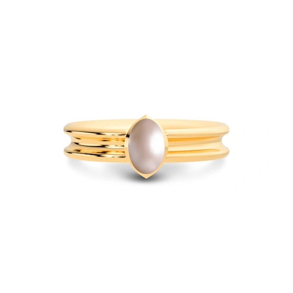 Pearl Panchdhatu Ring R24