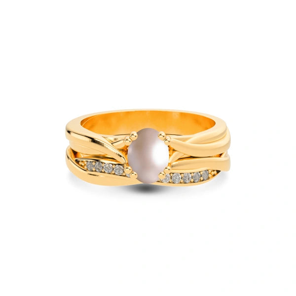 Pearl Panchdhatu Ring R27