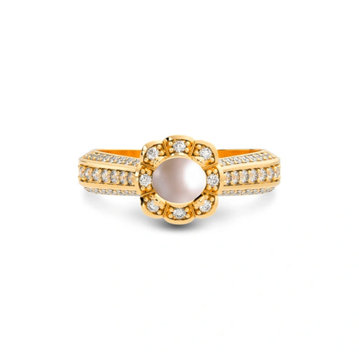 Pearl Panchdhatu Ring R30