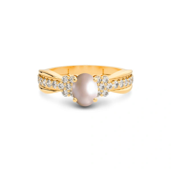 Pearl Panchdhatu Ring R31