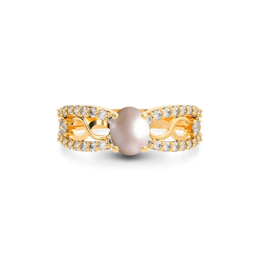 Pearl Panchdhatu Ring R34