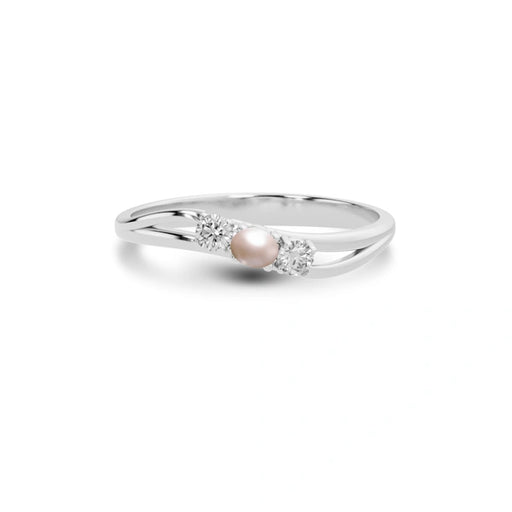 Pearl Platinum Ring R1