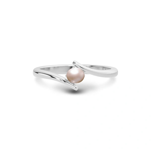 Pearl Platinum Ring R2