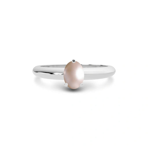 Pearl Platinum Ring R13