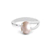 Pearl Platinum Ring R19