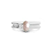 Pearl Platinum Ring R24