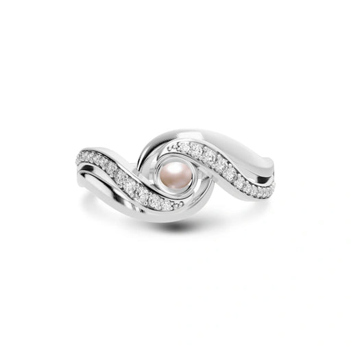Pearl Platinum Ring R32