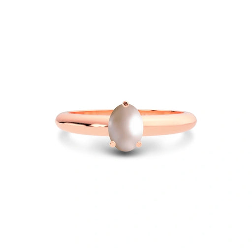Pearl Rose Gold Ring R13