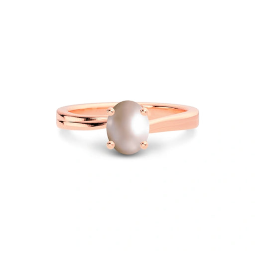 Pearl Rose Gold Ring R16