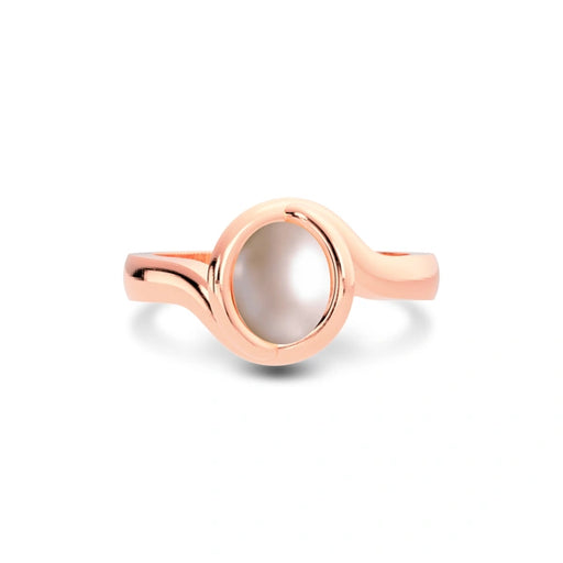 Pearl Rose Gold Ring R22