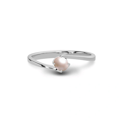 Pearl Sterling Silver Ring R8