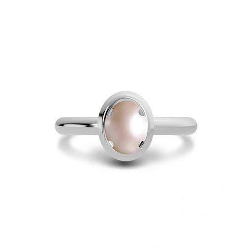 Pearl Sterling Silver Ring R14