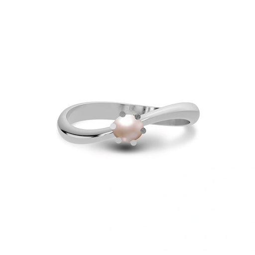 Pearl Sterling Silver Ring R17