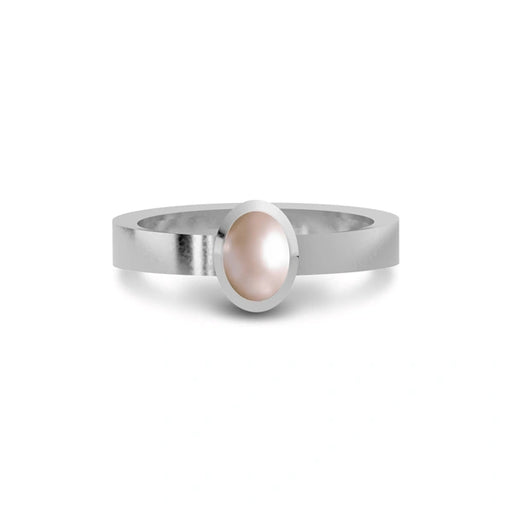 Pearl Sterling Silver Ring R23