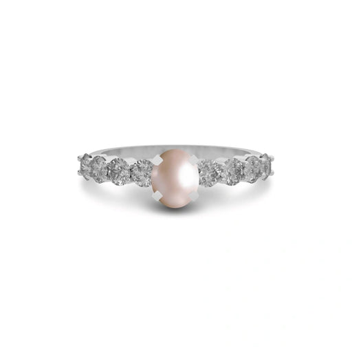 Pearl Sterling Silver Ring R29