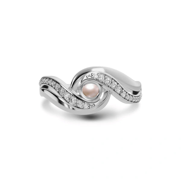 Pearl Sterling Silver Ring R32