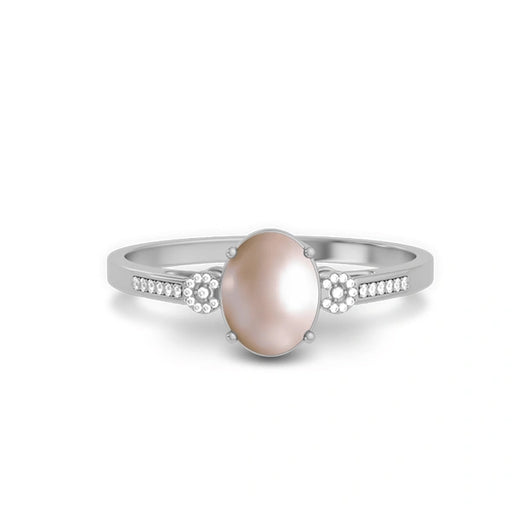 Pearl Sterling Silver Ring R37
