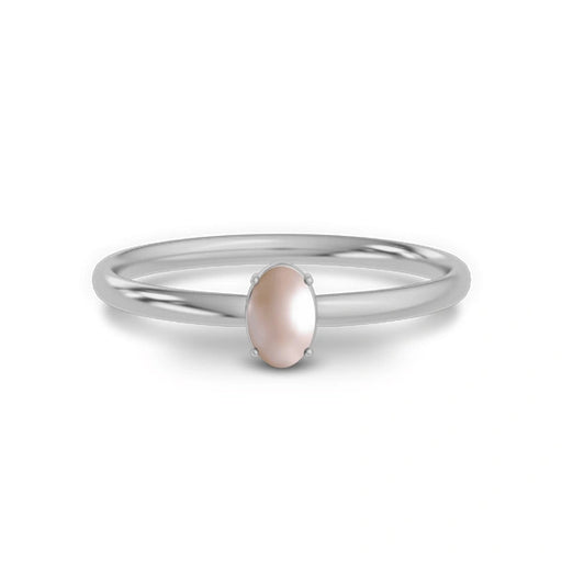 Pearl Sterling Silver Ring R39