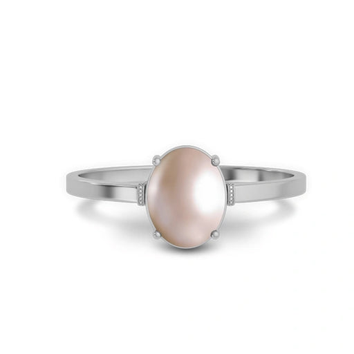 Pearl Sterling Silver Ring R41