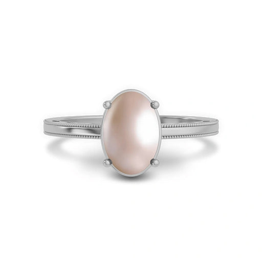 Pearl Sterling Silver Ring R48