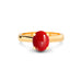 Red Coral Panchdhatu Ring R7