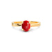 Red Coral Panchdhatu Ring R16