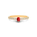 Red Coral Panchdhatu Ring R20