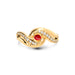 Red Coral Panchdhatu Ring R32
