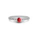 Red Coral Sterling Silver Ring R20