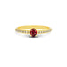 Ruby Gold Ring R4