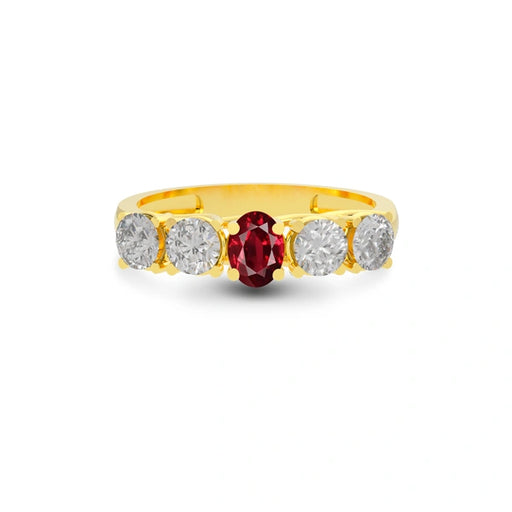 Ruby Gold Ring R10