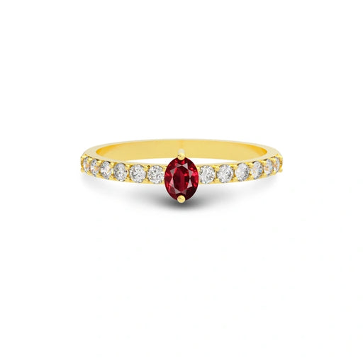 Ruby Gold Ring R20