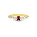 Ruby Gold Ring R20